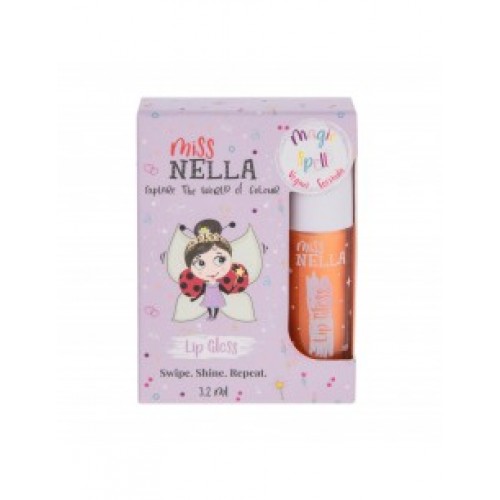 Miss Nella Lip Gloss Pink Secret 3.2ml Miss Nella Lip Gloss Pink Secret 3.2ml