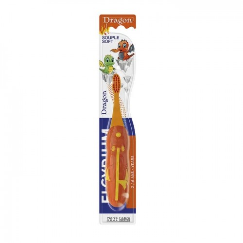 Elgydium Dragon Οδοντόβουρτσα για παιδιά Soft 2-6 ετών 1τμχ