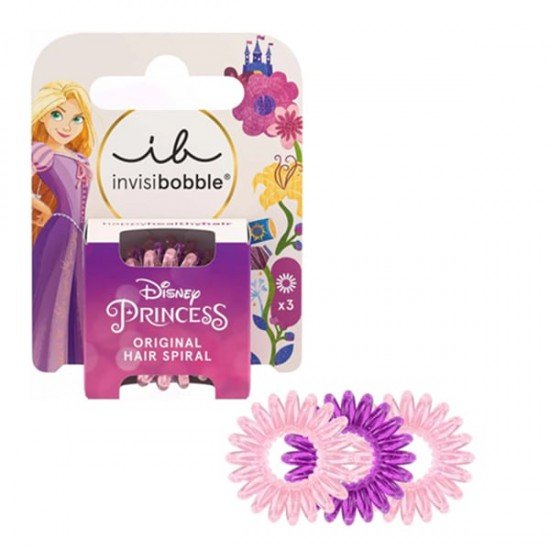 Invisibobble Kids Disney Rapunzel Λαστιχάκια Μαλλιών 3τμχ