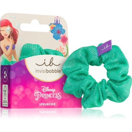 Invisibobble Sprunchie Disney Ariel Λαστιχάκι Μαλλιών 1 τεμάχιο