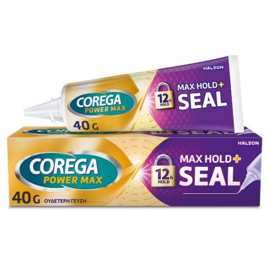 Corega Max Seal, Στερεωτική Κρέμα Οδοντοστοιχιών 40gr