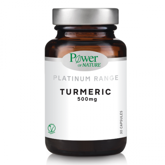 Power of Nature Platinum Range Turmeric 500mg 30caps