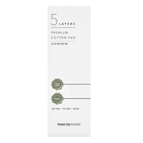 Thank You Farmer 5 Layers Premium Cotton Pad Βαμβάκι Ντεμακιγιάζ Διπλής Όψης 80τεμ Thank You Farmer 5 Layers Premium Cotton Pad Βαμβάκι Ντεμακιγιάζ Διπλής Όψης 80τεμ