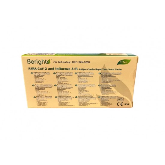 Beright™ SARS-CoV-2 and Influenza A+B Αντιγόνο Rapid Test 