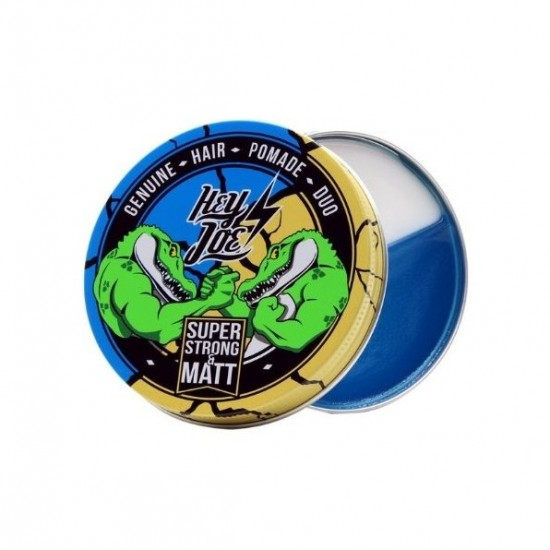 Hey Joe Genuine Hair Pomade Duo Super Strong & Matt Διπλή Πομάδα Μαλλιών Δυνατό Κράτημα & Ματτ Αποτέλεσμα 50 + 50ml Hey Joe Genuine Hair Pomade Duo Super Strong & Matt Διπλή Πομάδα Μαλλιών Δυνατό Κράτημα & Ματτ Αποτέλεσμα 50 + 50ml