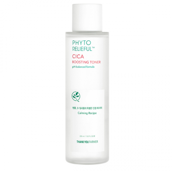 Thank You Farmer Phyto Relieful Cica Boosting Toner για Καθημερινή Χρήση 200ml Thank You Farmer Phyto Relieful Cica Boosting Toner για Καθημερινή Χρήση 200ml