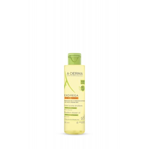 A-Derma Exomega Control Emollient Shower Oil Anti-Scratching, Ελαιώδες Καθαριστικό για Ατοπικό Δέρμα 200ml A-Derma Exomega Control Emollient Shower Oil Anti-Scratching, Ελαιώδες Καθαριστικό για Ατοπικό Δέρμα 200ml