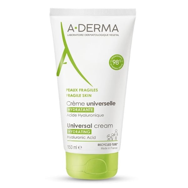 A-Derma Universal Moisturizing Cream Ενυδατική Κρέμα για Όλη την Οικογένεια Πρόσωπο & Σώμα 150ml
