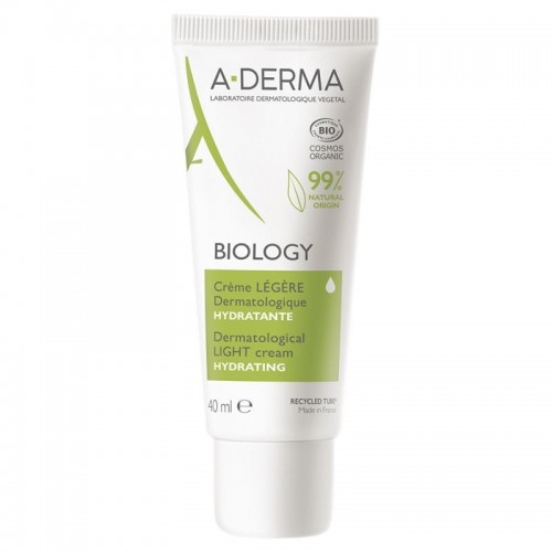 A-Derma Biology Creme Legere Hydratante, Ελαφριά Ενυδατική Κρέμα Προσώπου 40ml