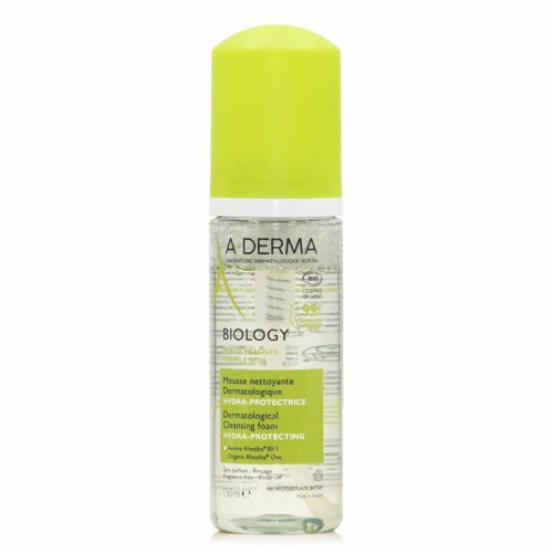 A-Derma Biology Cleansing Foam Hydra-Protecting, Ενυδατικός Αφρός Καθαρισμού Για Ευαίσθητες Επιδερμίδες 150ml A-Derma Biology Cleansing Foam Hydra-Protecting, Ενυδατικός Αφρός Καθαρισμού Για Ευαίσθητες Επιδερμίδες 150ml