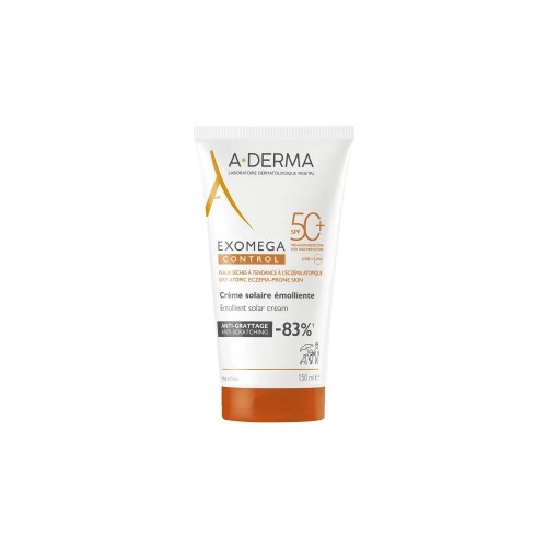 A-Derma Exomega Control Emollient Solar Cream SPF50+ 150ml A-Derma Exomega Control Emollient Solar Cream SPF50+ 150ml