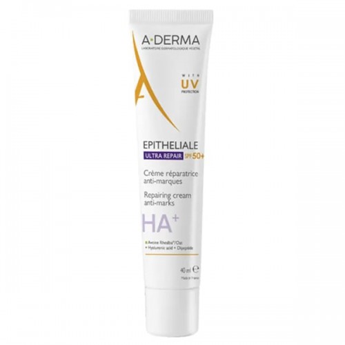 A-Derma Epitheliale ΗΑ+ Προστατευτική Επανορθωτική Κρέμα SPF50+, 40ml