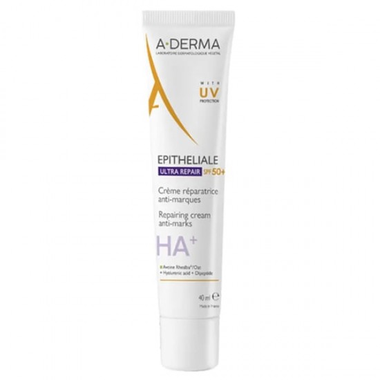 A-Derma Epitheliale ΗΑ+ Προστατευτική Επανορθωτική Κρέμα SPF50+, 40ml