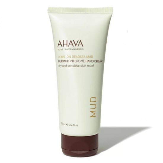 Ahava Leave-On Deadsea Mud Dermud Intensive Hand Cream, Κρέμα Χεριών για πολύ Ξηρά & Σκασμένα Δέρμα 100ml