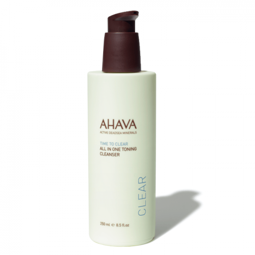 Ahava Time to Clear, All in One Toning Cleanser, Λοσιόν Ντεμακιγιάζ Πρόσωπο & Μάτια 250ml Ahava Time to Clear, All in One Toning Cleanser, Λοσιόν Ντεμακιγιάζ Πρόσωπο & Μάτια 250ml