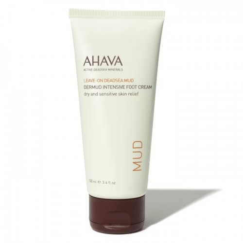 Ahava Leave-on Deadsea Mud Dermud Intensive Foot Cream, Κρέμα Ποδιών για Πολύ Ξηρό & Σκασμένο Δέρμα 100ml
