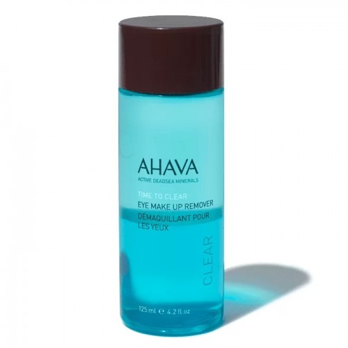 Ahava Time to Clear, Eye Make Up Remover, Διφασικό Ντεμακιγιάζ Ματιών, Κατάλληλο για Αδιάβροχο Μακιγιάζ 125ml Ahava Time to Clear, Eye Make Up Remover, Διφασικό Ντεμακιγιάζ Ματιών, Κατάλληλο για Αδιάβροχο Μακιγιάζ 125ml