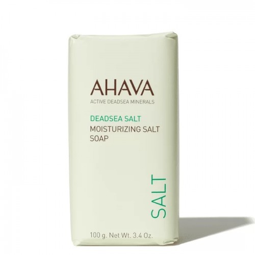Ahava Deadsea Salt Moisturizing Salt Soap, Καθαριστικό Σαπούνι με Άλατα 100gr