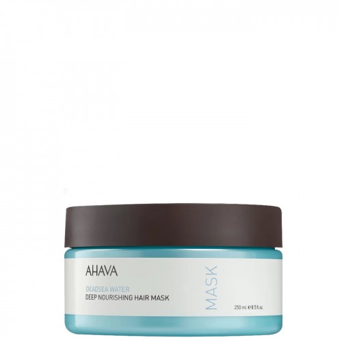 Ahava Deadsea Water Deep Nourishing Hair Mask, Πλούσια Κρεμώδης Μάσκα Μαλλιών 250ml