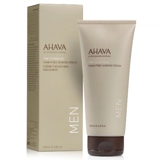 Ahava Time to Energize Foam-Free Shaving Cream Men Κρέμα Ξυρίσματος Χωρίς Αφρό για Άνδρες 200ml