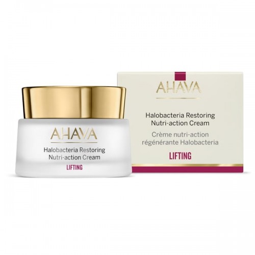 Ahava  Lifting Halobacteria Restoring Nutri-Action Cream, Κρέμα Προσώπου Ημέρας, Ώριμη Επιδερμίδα 50ml