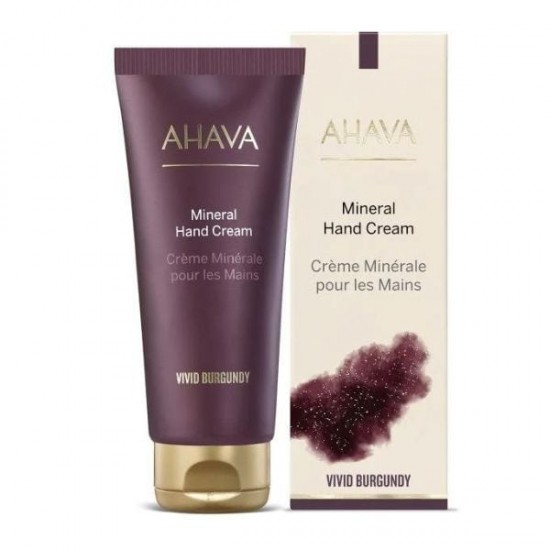 Ahava Vivid Burgundy Mineral Hand Cream, Αναπλαστική Κρέμα Χεριών 100ml Ahava Vivid Burgundy Mineral Hand Cream, Αναπλαστική Κρέμα Χεριών 100ml