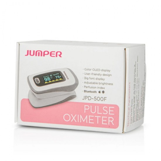  Jumper Pulse Oximeter JPD-500F, Οξύμετρο, 1 Τεμάχιο