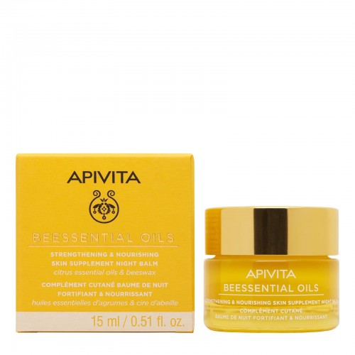 Apivita Βeessential Οils Βalm Προσώπου Νύχτας 15ml Apivita Βeessential Οils Βalm Προσώπου Νύχτας 15ml