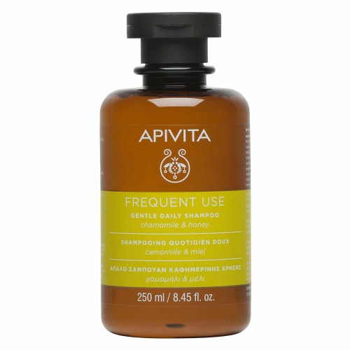 Apivita Shampoo Frequent Use, Απαλό Σαμπουάν Για Καθημερινή Χρήση 250ml Apivita Shampoo Frequent Use, Απαλό Σαμπουάν Για Καθημερινή Χρήση 250ml
