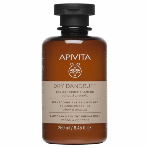 Apivita Shampoo Dry Dandruff, Σαμπουάν Κατά της Ξηροδερμίας 250ml