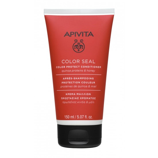 Apivita Color Seal, Κρέμα Μαλλιών Προστασίας Χρώματος με Πρωτεΐνες Κινόα & Μέλι 150ml