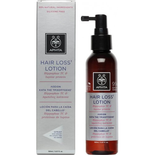 Apivita Tonic Λοσιόν κατά της Τριχόπτωσης, Hippophae TC & Πρωτεΐνες Λούπινου 150ml