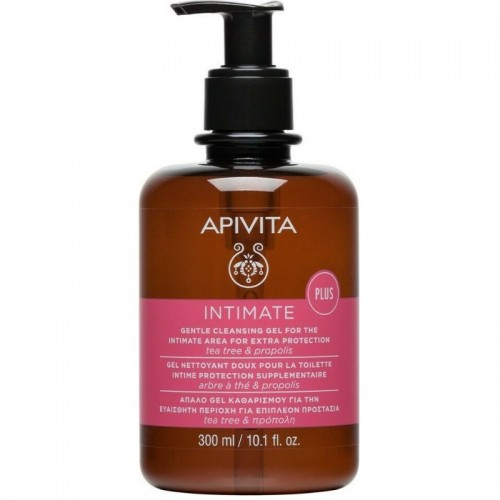 Apivita Intimate Plus, Απαλό Gel Καθαρισμού Ευαίσθητης Περιοχής Με Πρόπολη & Tea Tree 300ml Apivita Intimate Plus, Απαλό Gel Καθαρισμού Ευαίσθητης Περιοχής Με Πρόπολη & Tea Tree 300ml