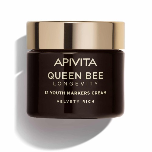 Apivita Queen Bee Longevity Rich Day Cream Πλούσια Βελούδινη Κρέμα Για Δράση Σε 12 Δείκτες Νεότητας 50ml Apivita Queen Bee Longevity Rich Day Cream Πλούσια Βελούδινη Κρέμα Για Δράση Σε 12 Δείκτες Νεότητας 50ml