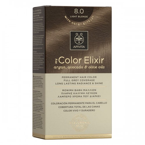 Apivita Βαφή Μαλλιών My Color Elixir Ξανθό Ανοιχτό/ Light Blonde No 8.0