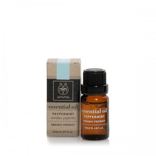 Apivita Essential Oil Peppermint, Αιθέριο Έλαιο Μέντα 10ml Apivita Essential Oil Peppermint, Αιθέριο Έλαιο Μέντα 10ml