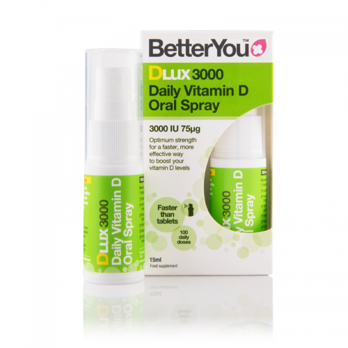 BetterYou D3000 Vitamin Daily Oral Spray 75μg (3000iu) 15ml
