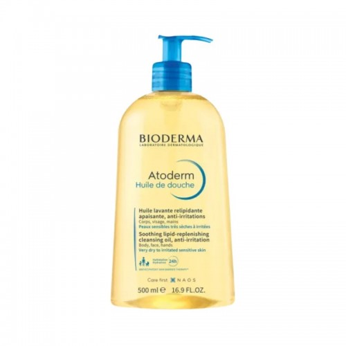 Bioderma Atoderm Huile de Douche Έλαιο για Απαλό Καθαρισμό του Ξηρού & Ευαίσθητου Δέρματος 500ml Bioderma Atoderm Huile de Douche Έλαιο για Απαλό Καθαρισμό του Ξηρού & Ευαίσθητου Δέρματος 500ml