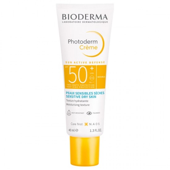 Bioderma Photoderm Creme SPF50+ Αντηλιακό Προσώπου Για Ευαίσθητες Επιδερμίδες, Με Ματ Αποτέλεσμα 40ml Bioderma Photoderm Creme SPF50+ Αντηλιακό Προσώπου Για Ευαίσθητες Επιδερμίδες, Με Ματ Αποτέλεσμα 40ml