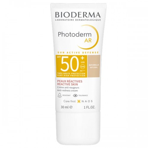 Bioderma Photoderm AR SPF50+ Αντηλιακή Προστασία με Χρώμα κατά της Ερυθρότητας για Ευαίσθητο Δέρμα 30ml