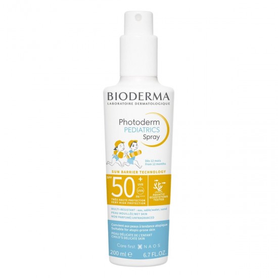 Bioderma Photoderm Pediatrics Spray SPF50+ Αντηλιακό για Παιδιά 200ml Bioderma Photoderm Pediatrics Spray SPF50+ Αντηλιακό για Παιδιά 200ml