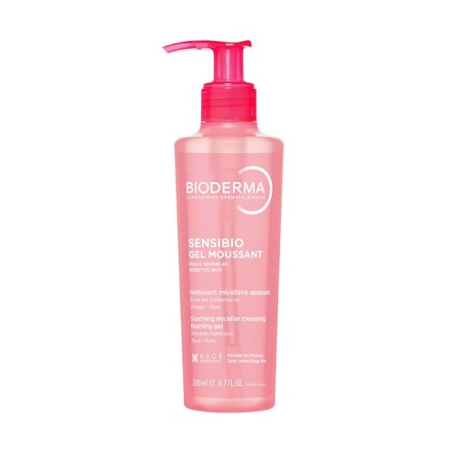 Bioderma Sensibio Gel Moussant Καταπραϋντικό Ήπιο Τζελ Καθαρισμού για Ευαίσθητες Επιδερμίδες 200ml Bioderma Sensibio Gel Moussant Καταπραϋντικό Ήπιο Τζελ Καθαρισμού για Ευαίσθητες Επιδερμίδες 200ml