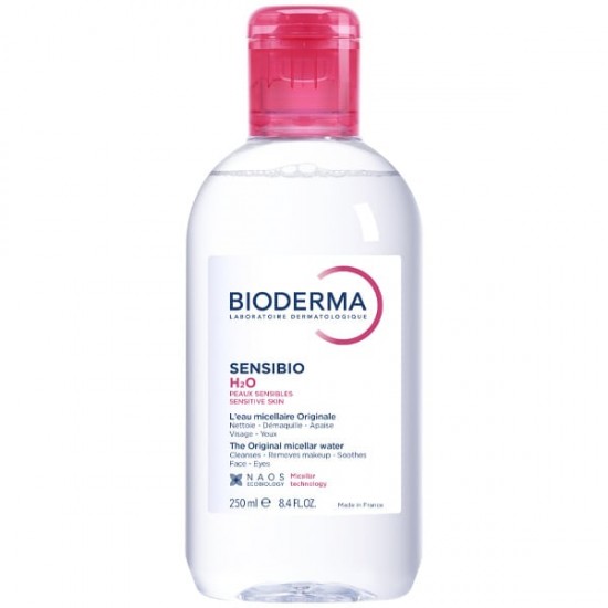 Bioderma Sensibio H2O Νερό Καθαρισμού Micelllaire Καταπραΰνει & Καθαρίζει από Μακιγιάζ & Ρύπους 250ml