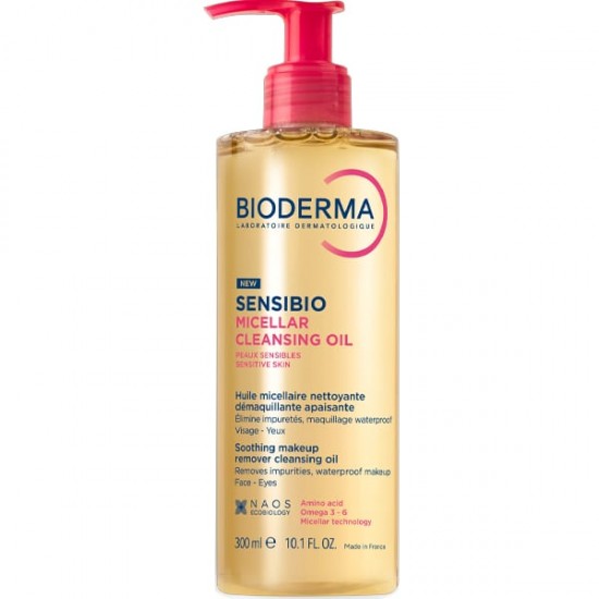 Bioderma Sensibio Micellar Cleansing Oil Έλαιο Καθαρισμού Προσώπου 300ml Bioderma Sensibio Micellar Cleansing Oil Έλαιο Καθαρισμού Προσώπου 300ml