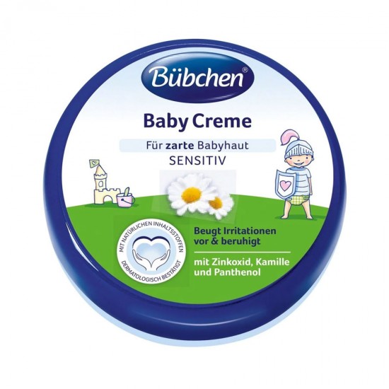 Bubchen Baby Creme, Κρέμα Αλλαγής Πάνας για το Ευαίσθητο Βρεφικό Δέρμα 150ml