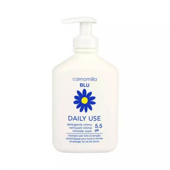 Camomilla Blu Daily Use Intimate Wash pH5.5 Υγρό Καθαρισμού Eυαίσθητης Περιοχής 300ml