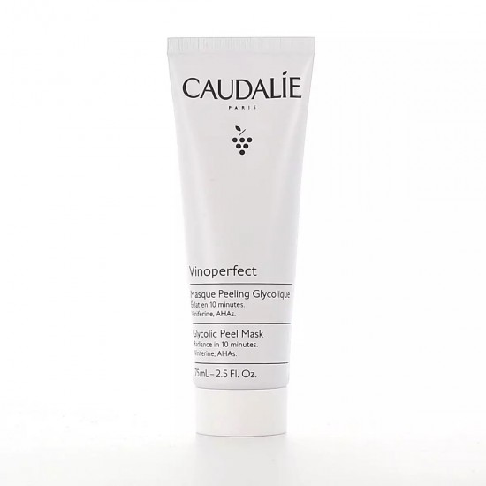 Caudalie Vinoperfect Glycolic Peel Mask Μάσκα Ήπιας Απολέπισης για Λάμψη & Ομοιόμορφο Τόνο 75ml