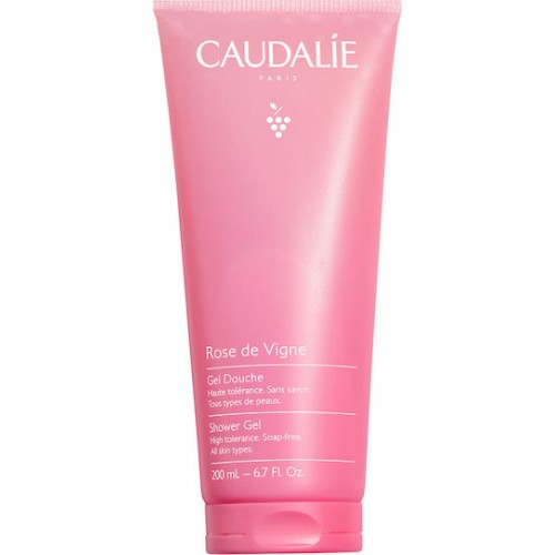 Caudalie Rose de Vigne Shower Gel Απαλό Αφρόλουτρο με Άρωμα Τριαντάφυλλο 200ml