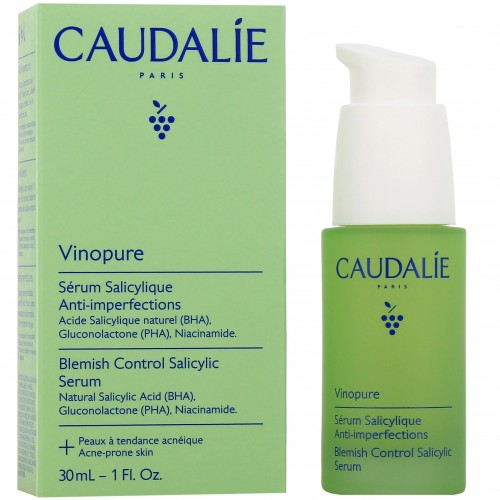Caudalie Vinopure Blemish Control Salicylic Serum Ορός Προσώπου κατά των Ατελειών 30ml Caudalie Vinopure Blemish Control Salicylic Serum Ορός Προσώπου κατά των Ατελειών 30ml