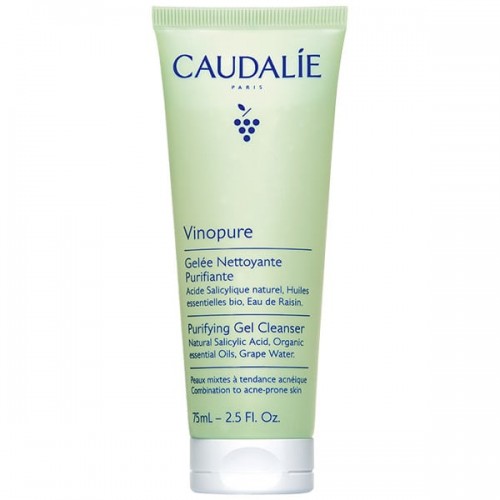 Caudalie Vinopure Purifying Gel Cleanser Καθαριστικό Προσώπου κατά των Ατελειών 75ml Caudalie Vinopure Purifying Gel Cleanser Καθαριστικό Προσώπου κατά των Ατελειών 75ml